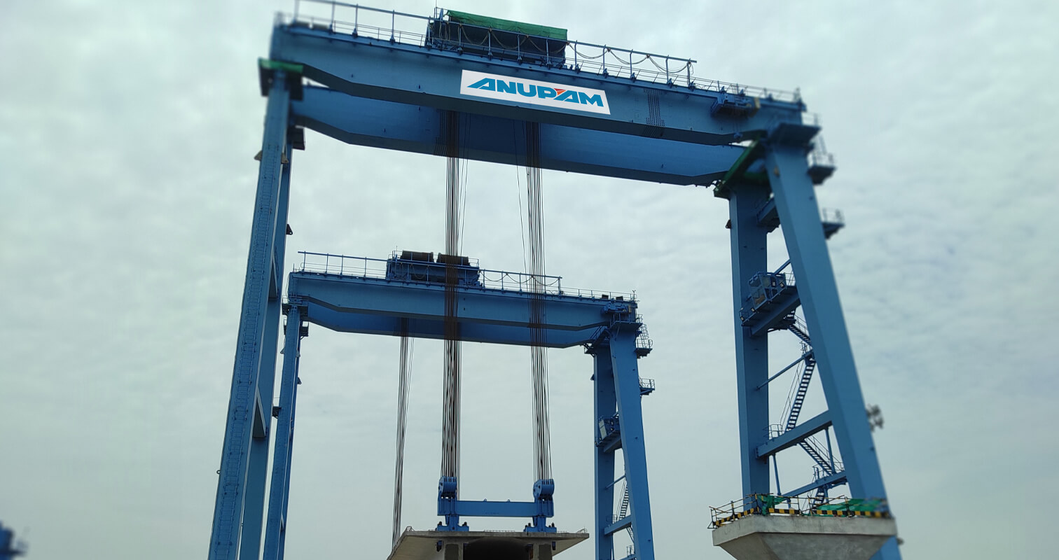 2 × 550T Gantry Cranes for the Mumbai–Ahmedabad High-Speed Train Project