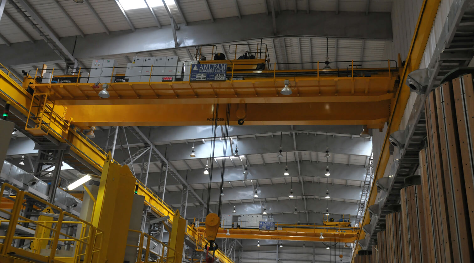 Electric Overhead Travel (EOT) Cranes
